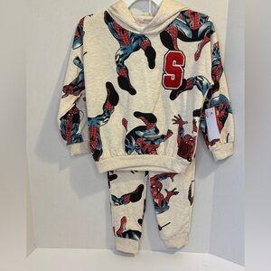 Spider-Man Kids Hoodie and Pants Set - Size 5